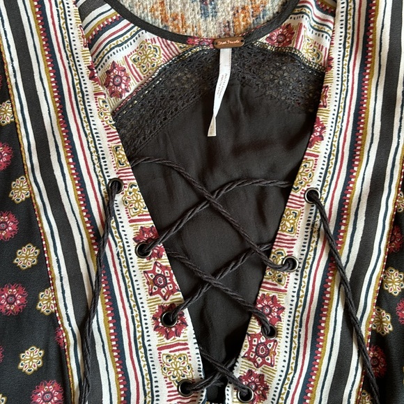 Free People long sleeve mini dress - Picture 3 of 6